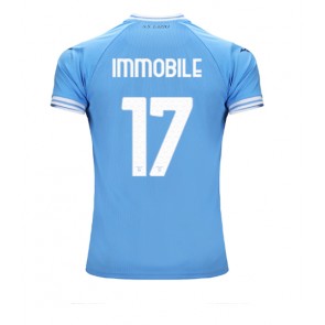 Lazio Ciro Immobile #17 Hemmatröja 2022-23 Kortärmad